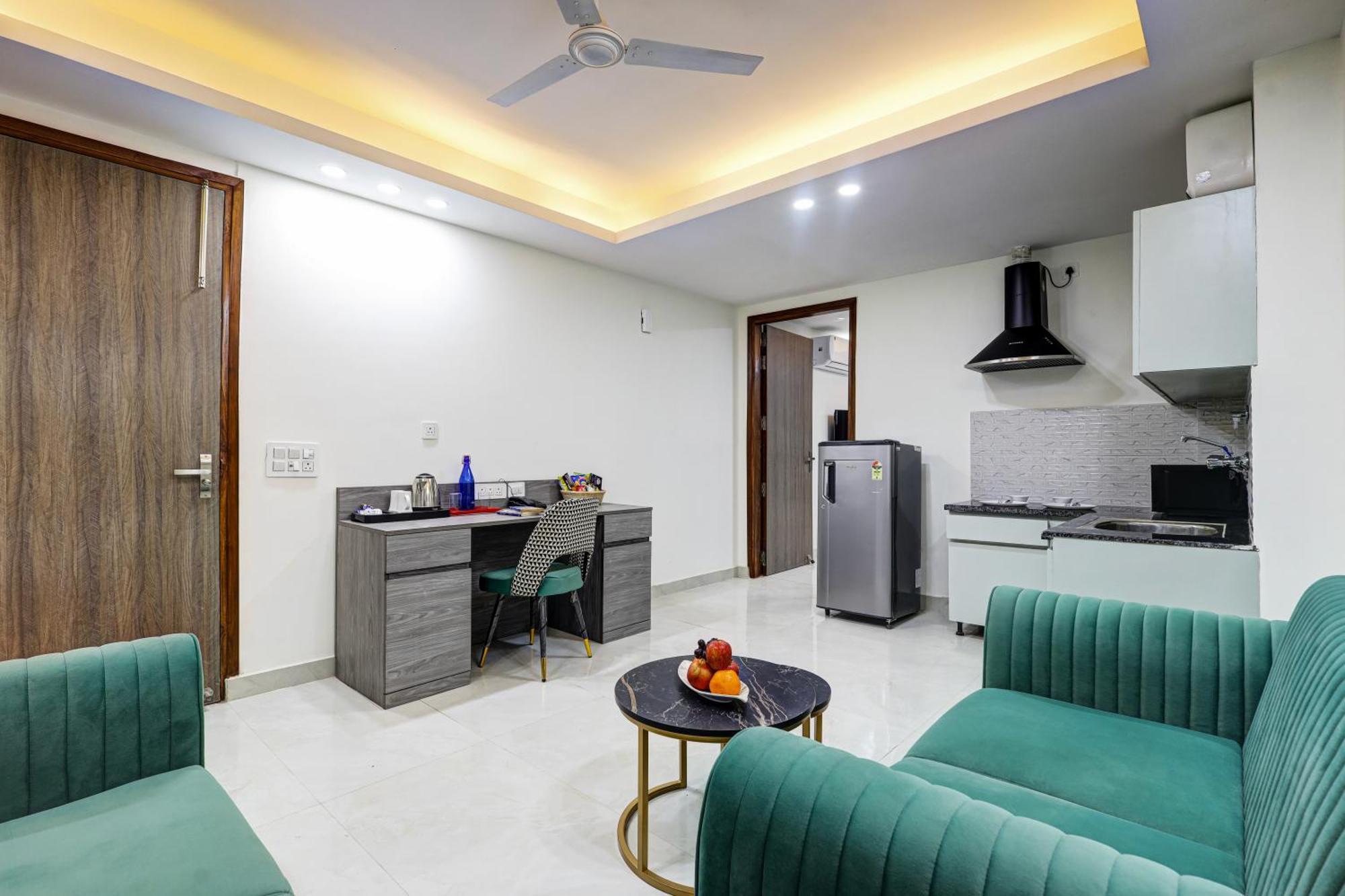 גורגאון 1Bhk Suites Opp Marriott - Huda City Centre מראה חיצוני תמונה